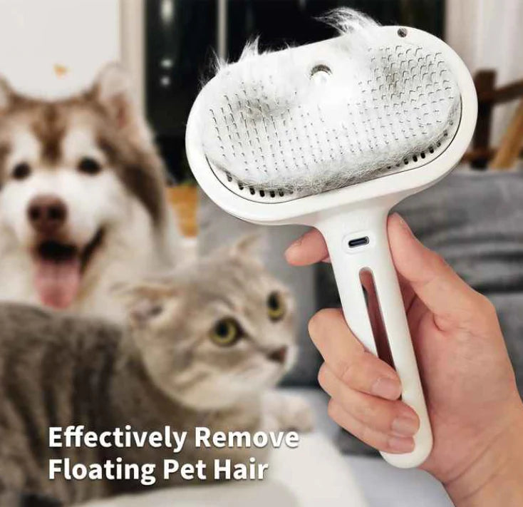 Self-Cleaning Pet Brush