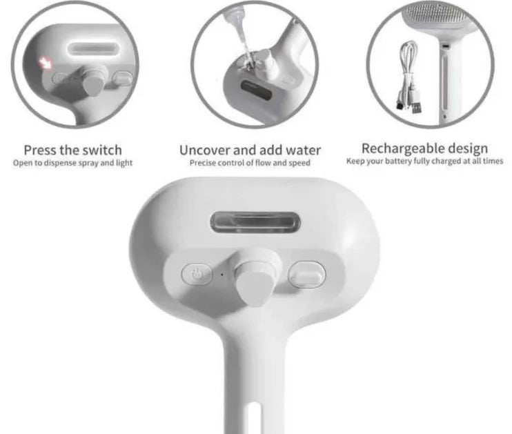 Self-Cleaning Pet Brush