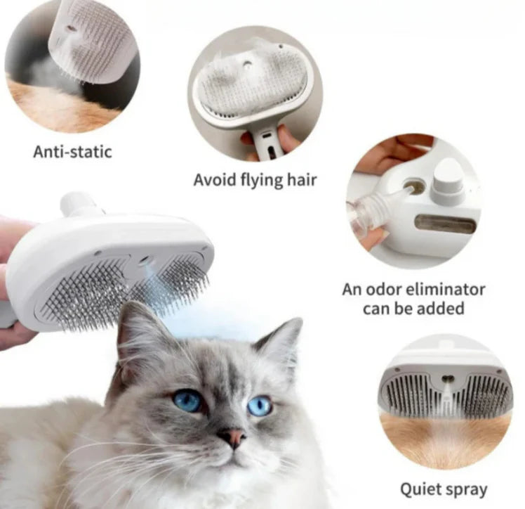 Self-Cleaning Pet Brush