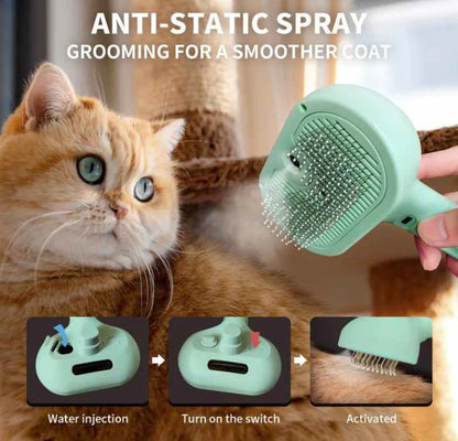 Self-Cleaning Pet Brush